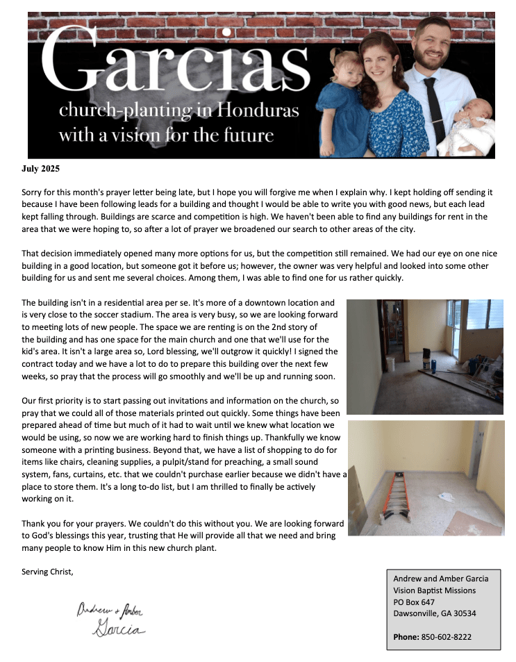 The Garcia Family News